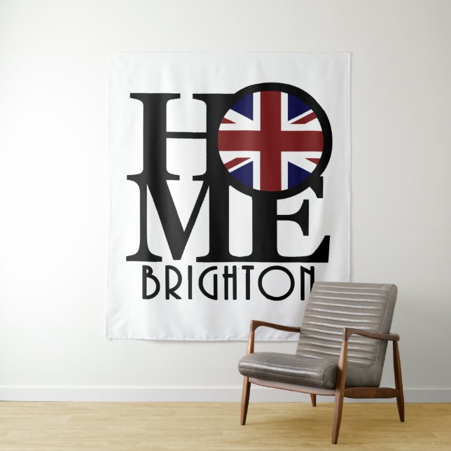 HOME Brighton England Tapestry (In Situ)