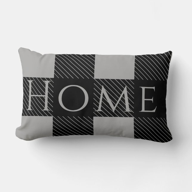 Home | Buffalo Plaid Lumbar Pillow (Front)