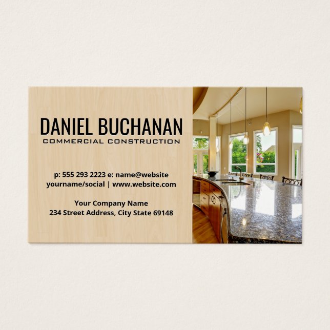 Home Building | Kitchen Interior (Front)