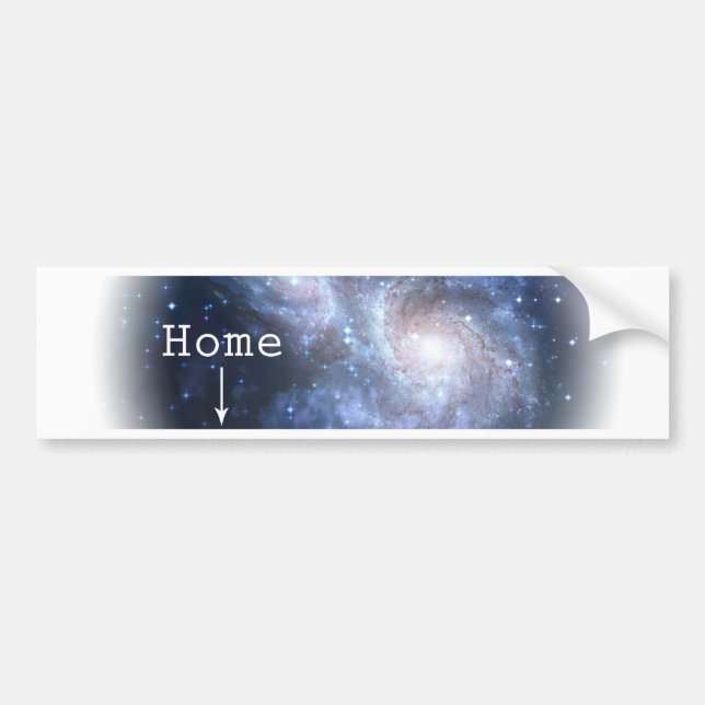 Home Bumper Sticker (Front)
