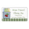 Home Canned Cherry Jam Jar Label (Personalize)