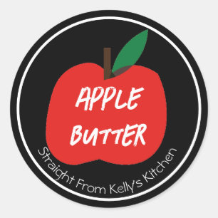 Home Canning Business Apple Butter Modern Label