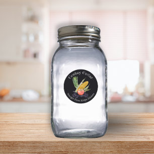 Home Canning Business Cowboy Caviar Food Label