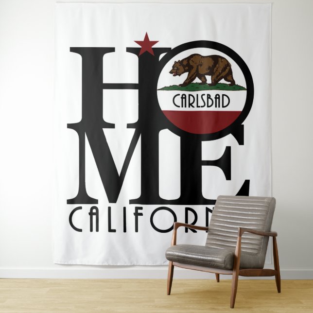 HOME Carlsbad California Tapestry (In Situ)