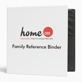 Home CEO Logo (Colour), Family Reference Binder