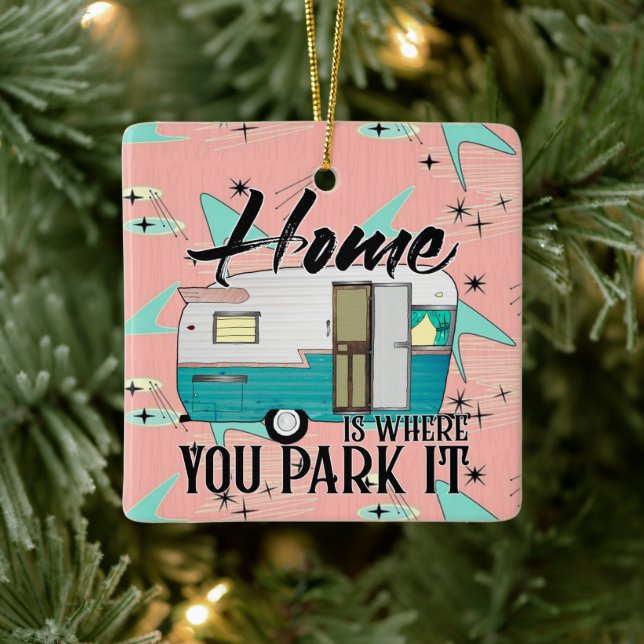 Home Ceramic Ornament (Tree)