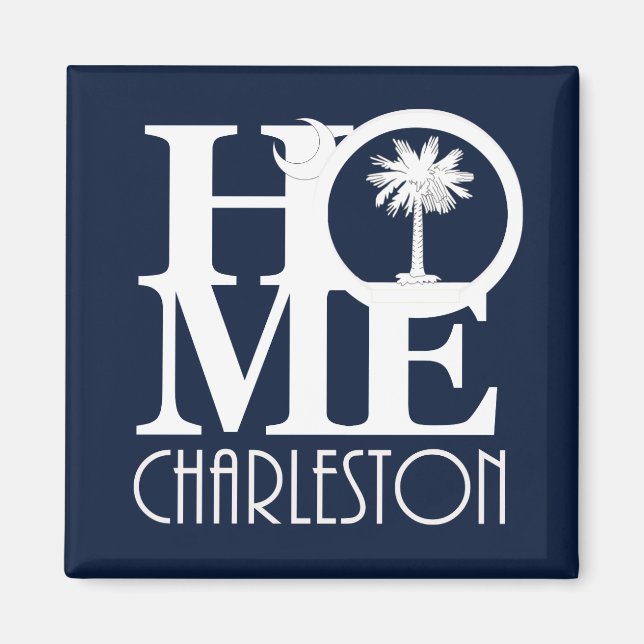 HOME Charleston SC Magnet (Front)
