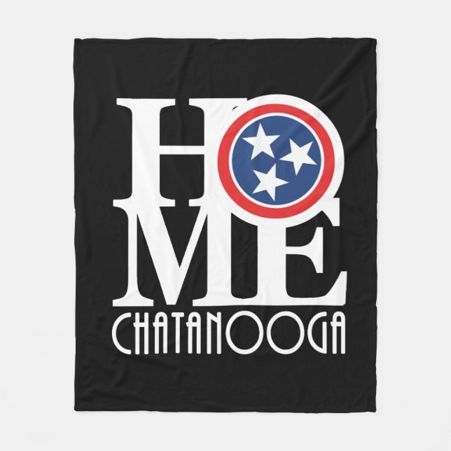 HOME Chatanooga Fleece Blanket (Front)