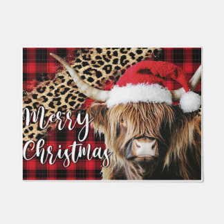 Home Christmas Doormat – Festive Welcome Mat for F