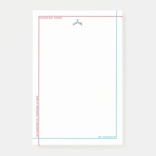 Home Church Post-it Notes (Front)