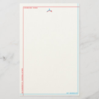 Home Church Stationery