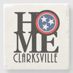 HOME Clarksville Stone Coaster