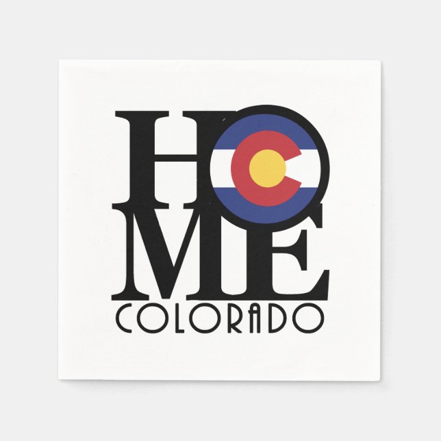 HOME Colorado Napkin (Front)