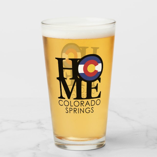 HOME Colorado Springs Glass (Front Filled)