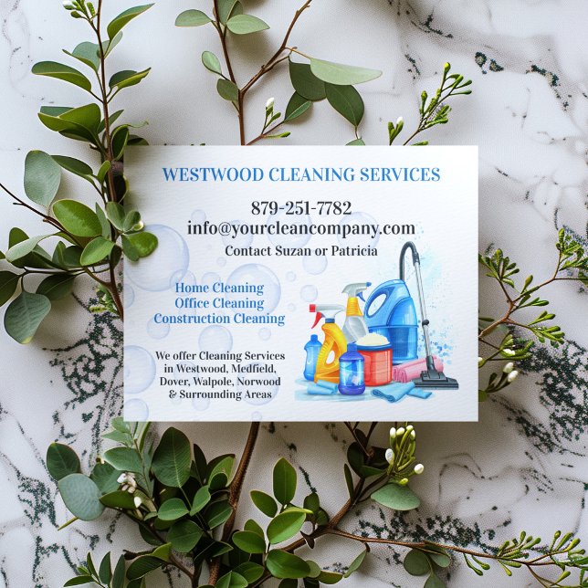 Home & Commercial Cleaning Services Flyer Template (Creator Uploaded)