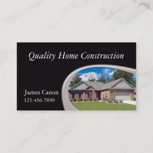 Home Construction Business Card