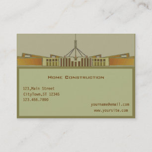 Home Construction Business Card