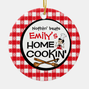 Home Cookin' Personalized Ornament