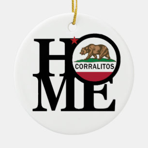 HOME Corralitos Ceramic Ornament