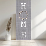 Home Cotton Wreath Rustic Linen Farmhouse Canvas Print<br><div class="desc">Transform your home with this charming rustic canvas print. Featuring a beautiful watercolor cotton wreath against a linen backdrop, this artwork brings a touch of warmth and farmhouse charm to any space. Perfect for your living room, bedroom, or entryway, this print adds a cozy and inviting touch to your décor....</div>