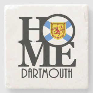 HOME Dartmouth, Nova Scotia Stone Coaster