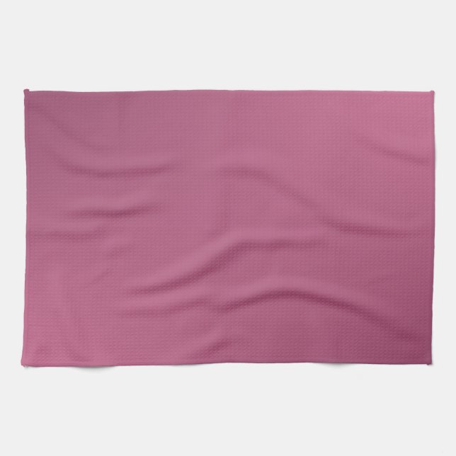 Home Decor Accents Faded Rose Pink Kitchen Towel (Horizontal)