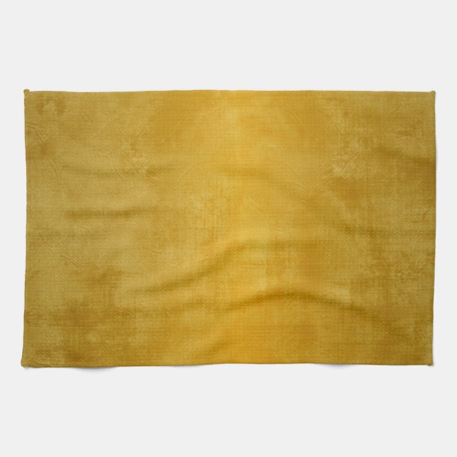 Home Decor Accents Metallic Gold Kitchen Towel (Horizontal)