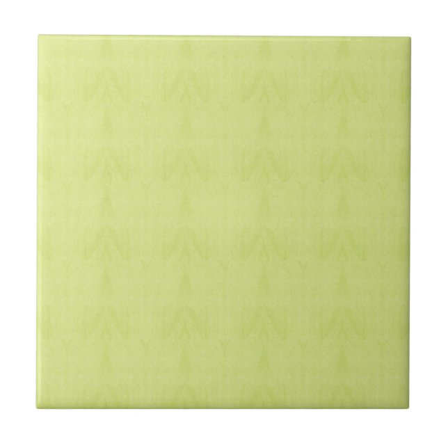 Home Decor Accents Muted Yellow Tile (Front)