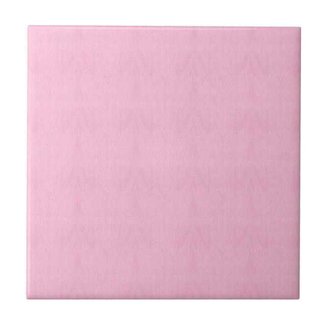 Home Decor Accents Suede Pink Tile (Front)