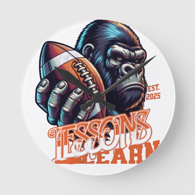 Home Decor Champion Gorilla Wall Clock  (Front)