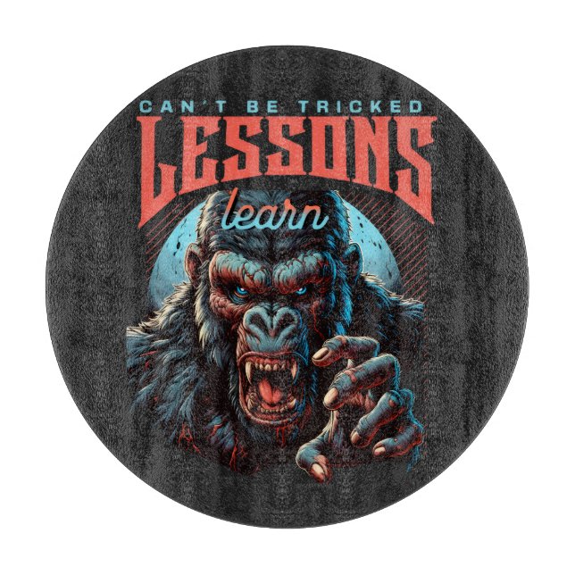 Home Decor Wise Gorilla Cutting Board (Front)