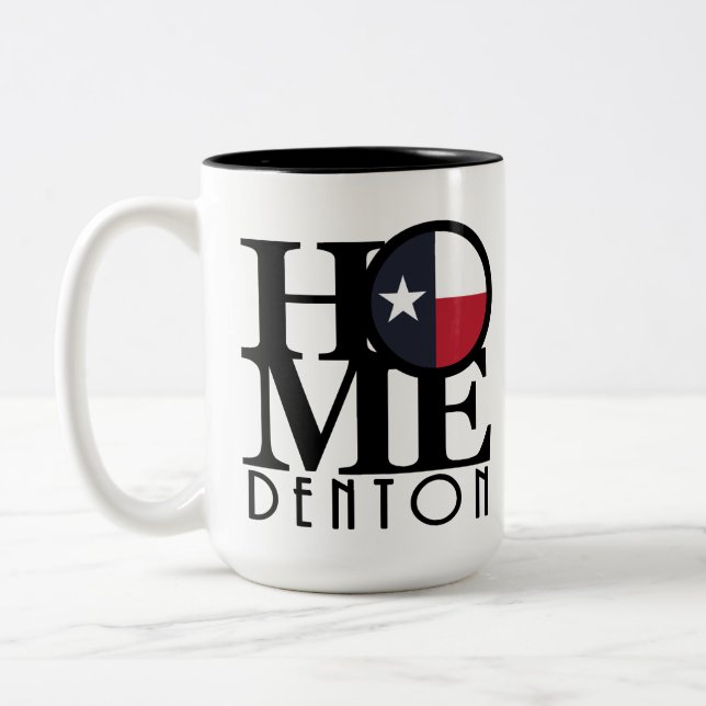 HOME Denton 15oz Two-Tone Coffee Mug (Left)