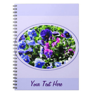 Home Depot Pansy Notebook