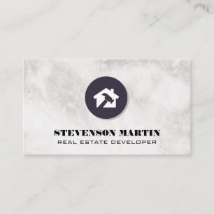 Home Developer Logo Business Card