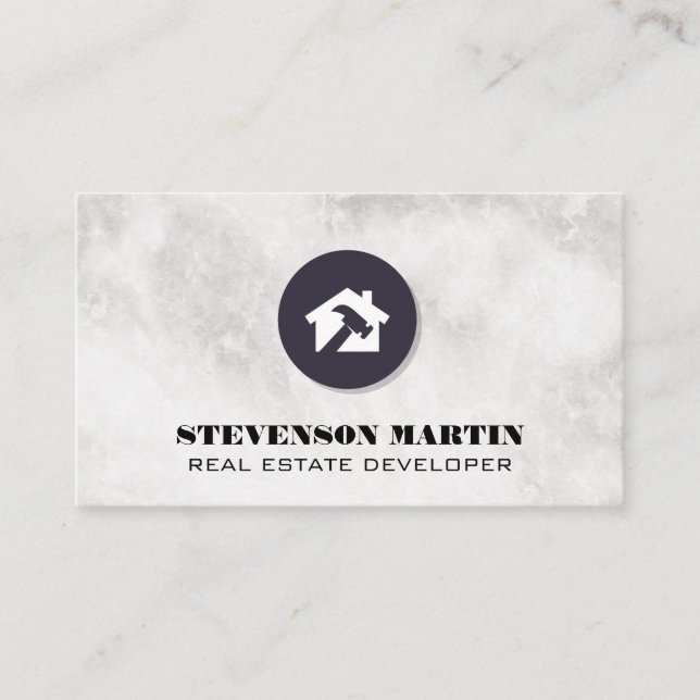 Home Developer Logo Business Card (Front)