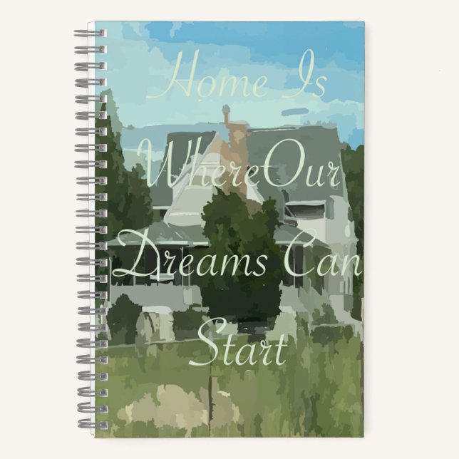 Home Dream Bullet Journal (Front)