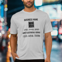 Home electric service QR code Logo custom work