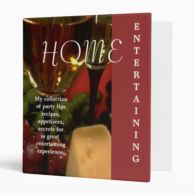 Home  Entertaining Collection Binder (Front/Inside)