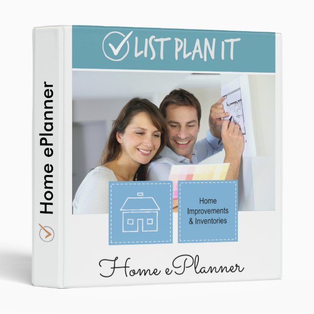 Home ePlanner Binder (Front/Spine)