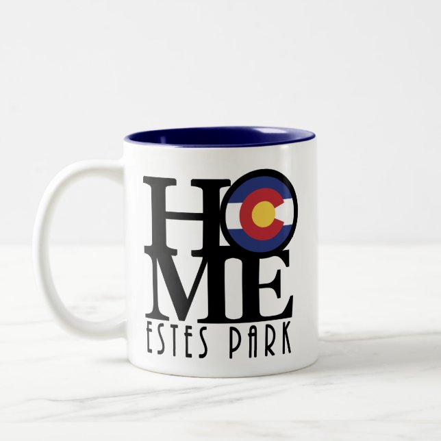 HOME Estes Park 11oz Two-Tone Coffee Mug (Left)