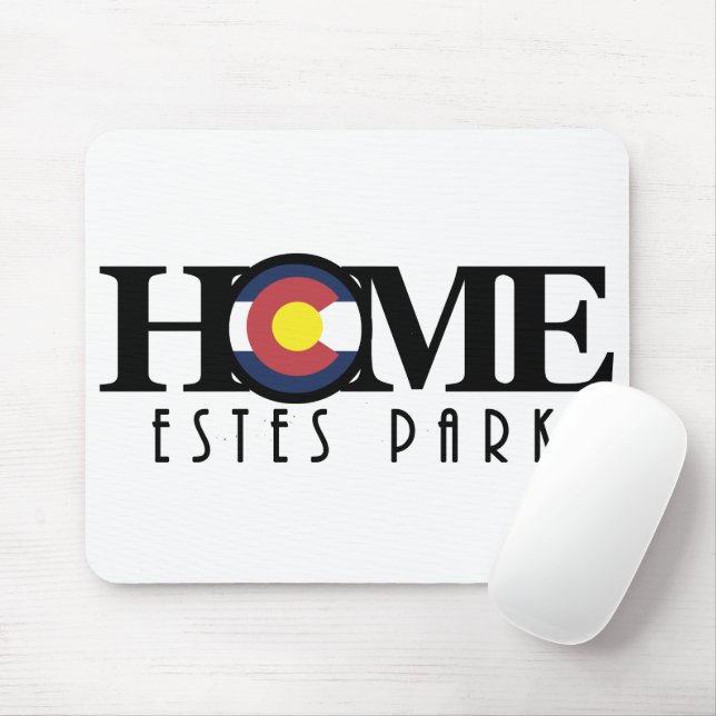 HOME Estes Park Colorado Mouse Pad (With Mouse)