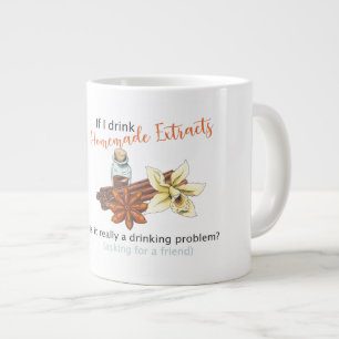 Home extracts mug, Funny mug for baker