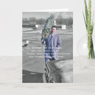 HOME FOR CHRISTMAS Greeting Card