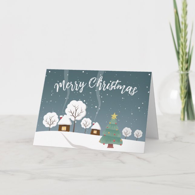 Home for Christmas Holiday Card (Front)