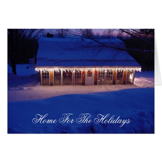 Home For The Holidays Card