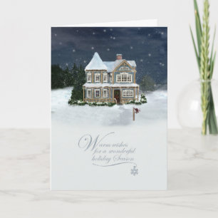 Home for the Holidays Christmas Card