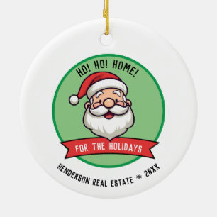 Home for the Holidays Christmas Ceramic Ornament