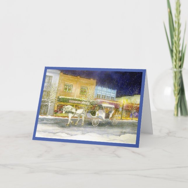 'Home for the Holidays' Christmas Greeting Card    (Front)