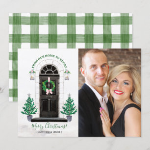 Home for the Holidays Christmas Photo Card