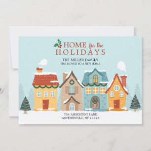 Home for the Holidays Moving Holiday Card